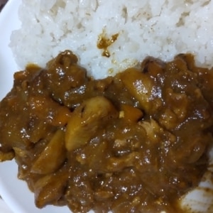 サトイモ入りカレーライス